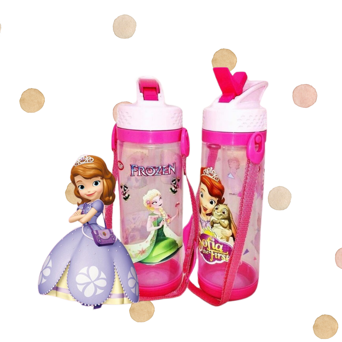 School Water Bottle For Baby Girls Kids 1 pcs