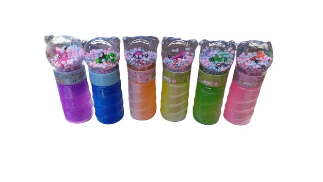 Crystal Mud 6 Pcs  Slime box