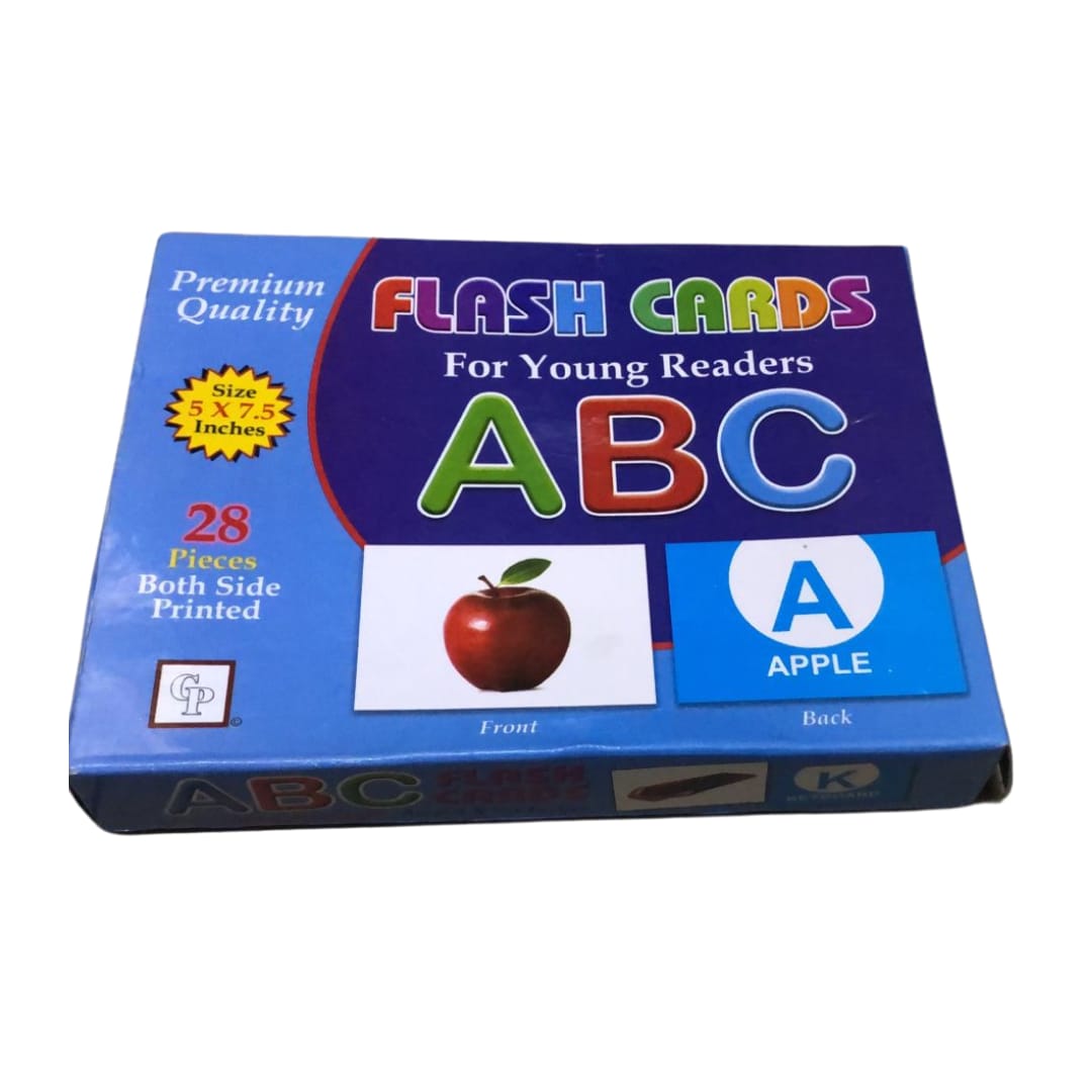 Medium-size Flash Cards of ABC Alphabets 28 pieces