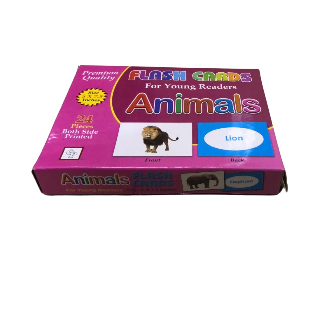 Animals Flash Cards medium animal 24 piece